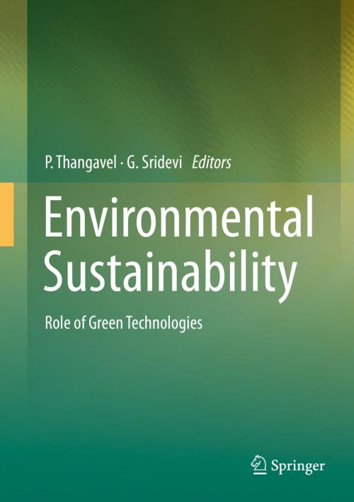 Cover of the book Environmental Sustainability by , Springer India