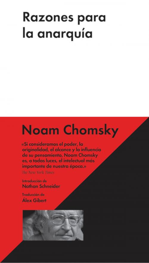 Cover of the book Razones para la anarquía by Noam Chomsky, MALPASO