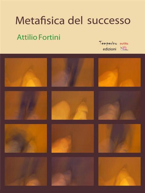 Cover of the book Metafisica del successo by Attilio Fortini, Temperino Rosso Edizioni