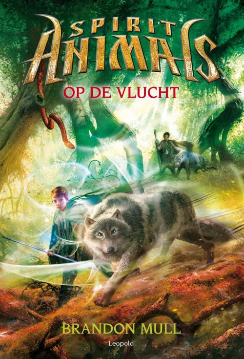 Cover of the book Op de vlucht by Brandon Mull, WPG Kindermedia