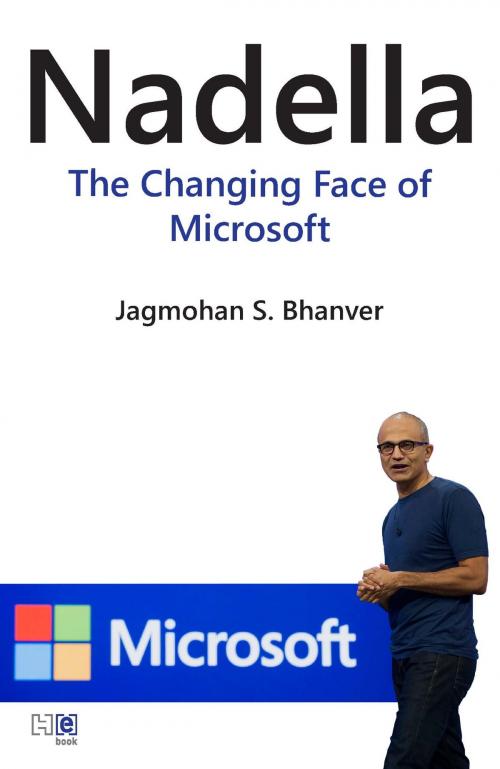 Cover of the book Nadella by Jagmohan S. Bhanver, Hachette India