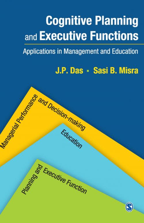 Cover of the book Cognitive Planning and Executive Functions by J P Das, Sasi B. Misra, SAGE Publications