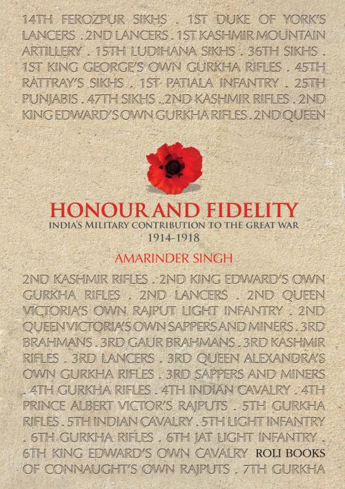Cover of the book Honour and Fidelity by Captain Amarinder Singh, Roli Books