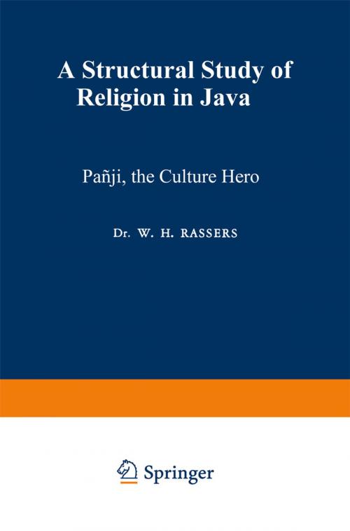 Cover of the book Pañji, the Culture Hero by W.H. Rassers, Springer Netherlands