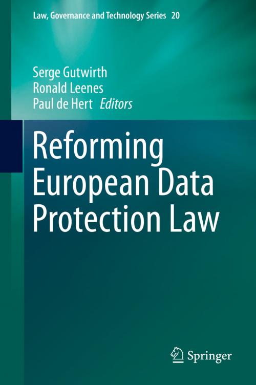 Cover of the book Reforming European Data Protection Law by , Springer Netherlands