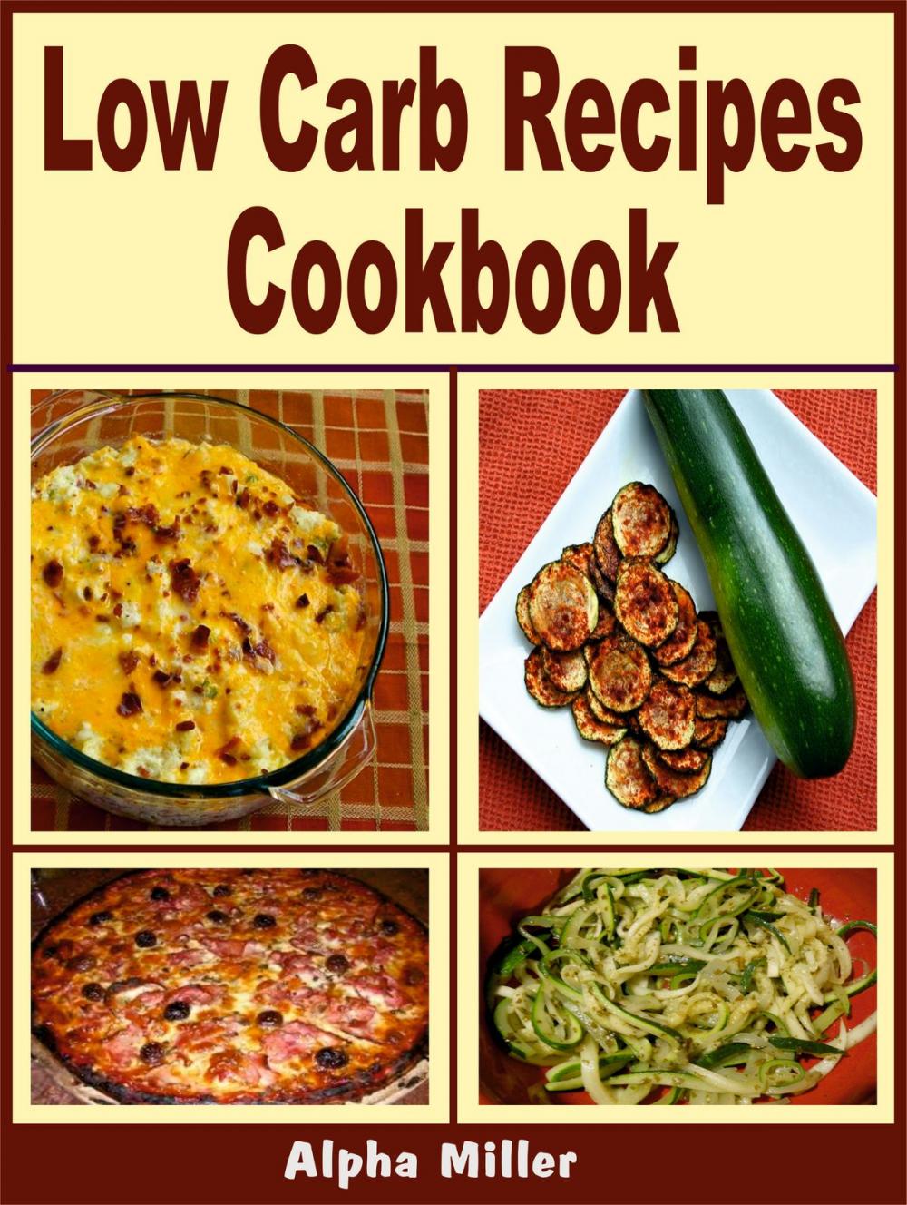 Big bigCover of Low Carb Recipes Cookbook