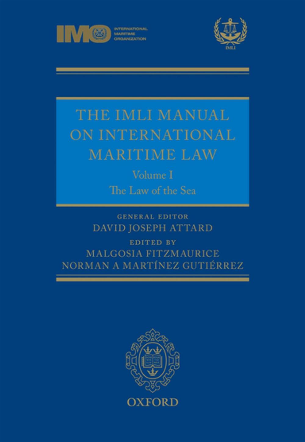 Big bigCover of The IMLI Manual on International Maritime Law