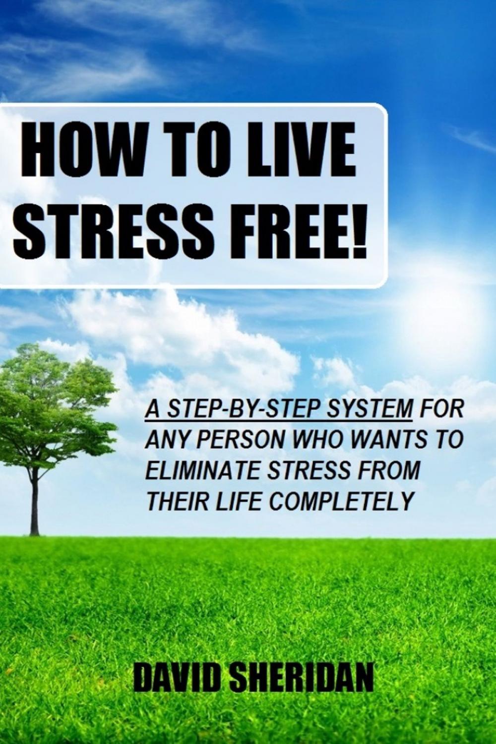 Big bigCover of How To Live Stress Free!: A 6 Step System For Any Person Who Wants To Eliminate Stress From Their Life Completely