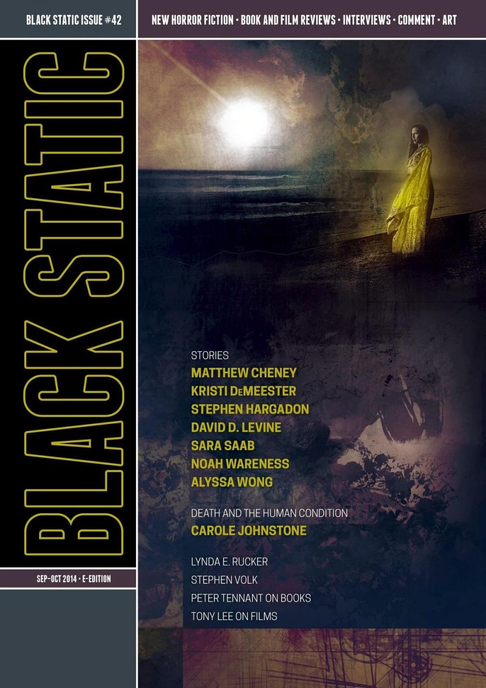 Big bigCover of Black Static #42 Horror Magazine (Sept - Oct 2014)