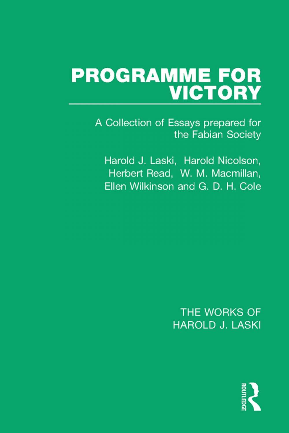 Big bigCover of Programme for Victory (Works of Harold J. Laski)