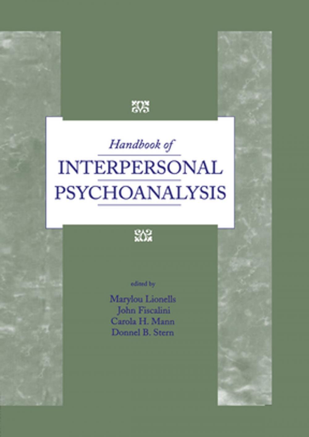 Big bigCover of Handbook of Interpersonal Psychoanalysis