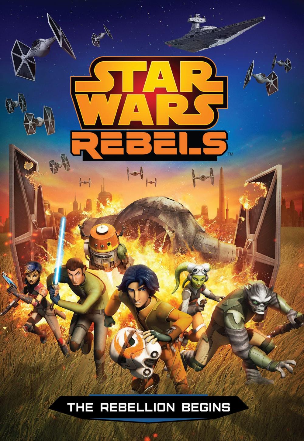 Big bigCover of Star Wars Rebels: The Rebellion Begins
