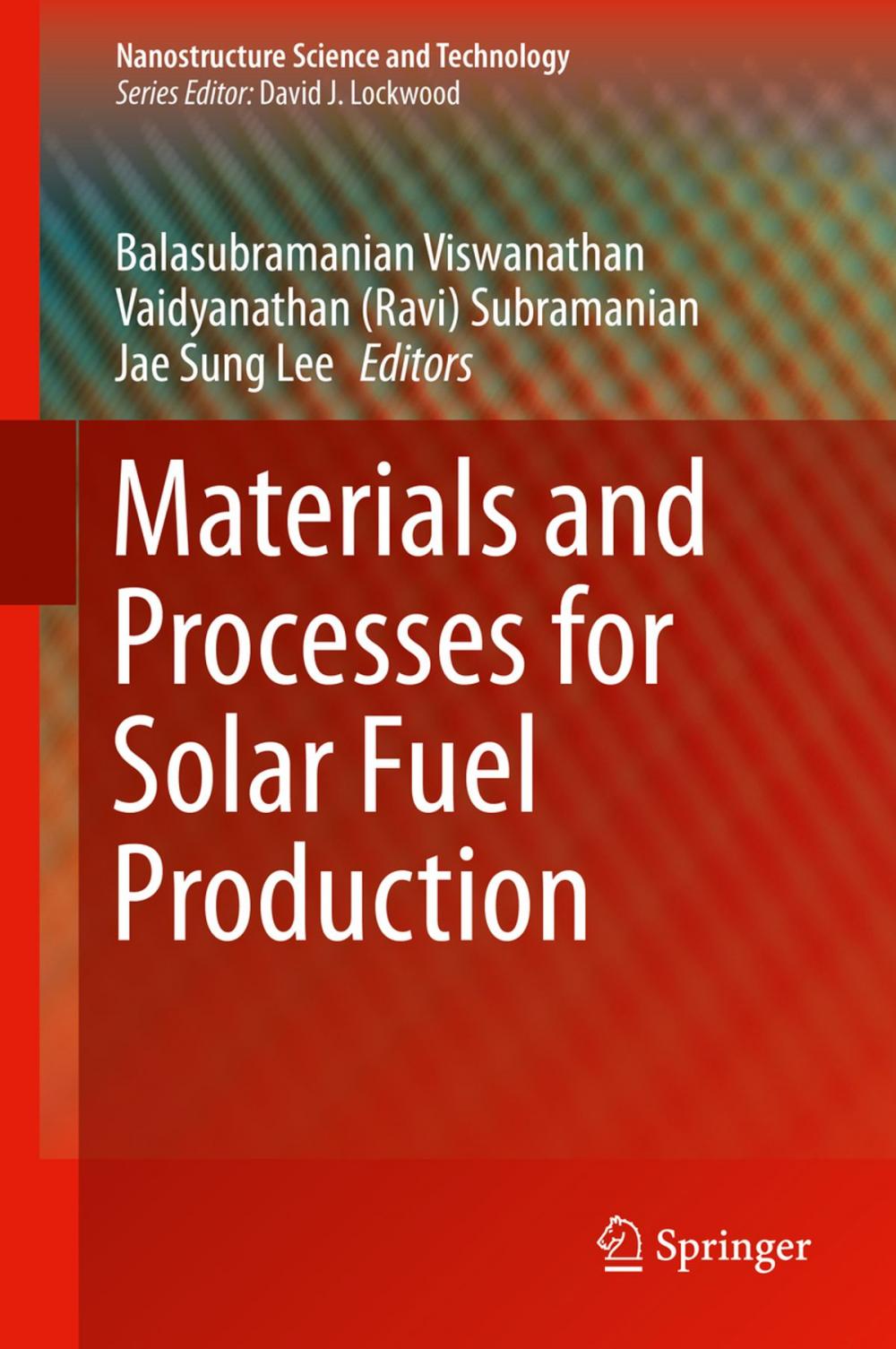 Big bigCover of Materials and Processes for Solar Fuel Production