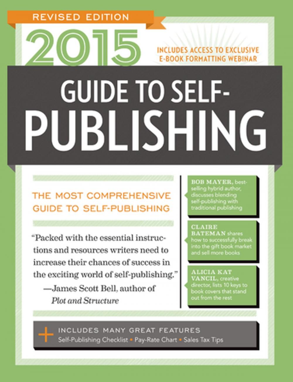 Big bigCover of 2015 Guide to Self-Publishing, Revised Edition