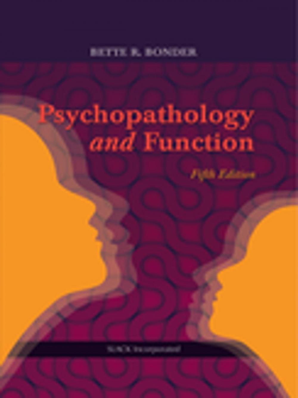 Big bigCover of Psychopathology and Function, Fifth Edition