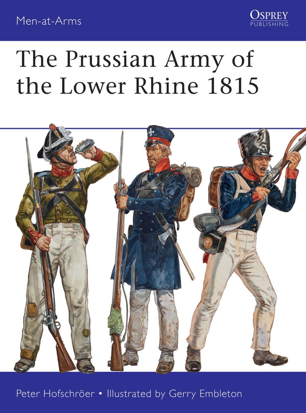 Big bigCover of The Prussian Army of the Lower Rhine 1815
