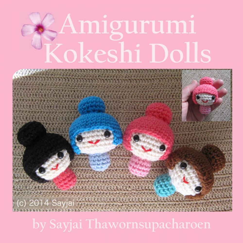Big bigCover of Amigurumi Kokeshi Dolls