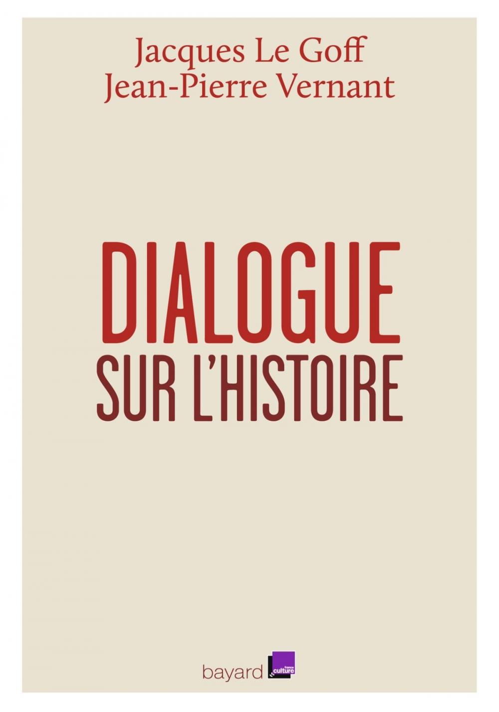 Big bigCover of Dialogue sur l'histoire
