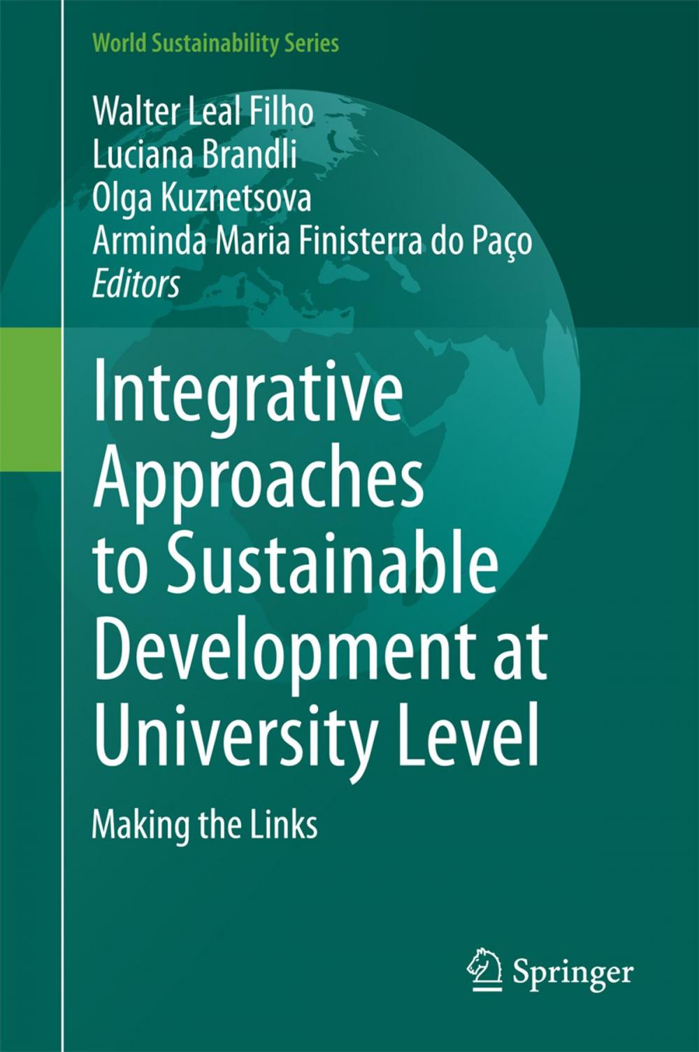 Big bigCover of Integrative Approaches to Sustainable Development at University Level
