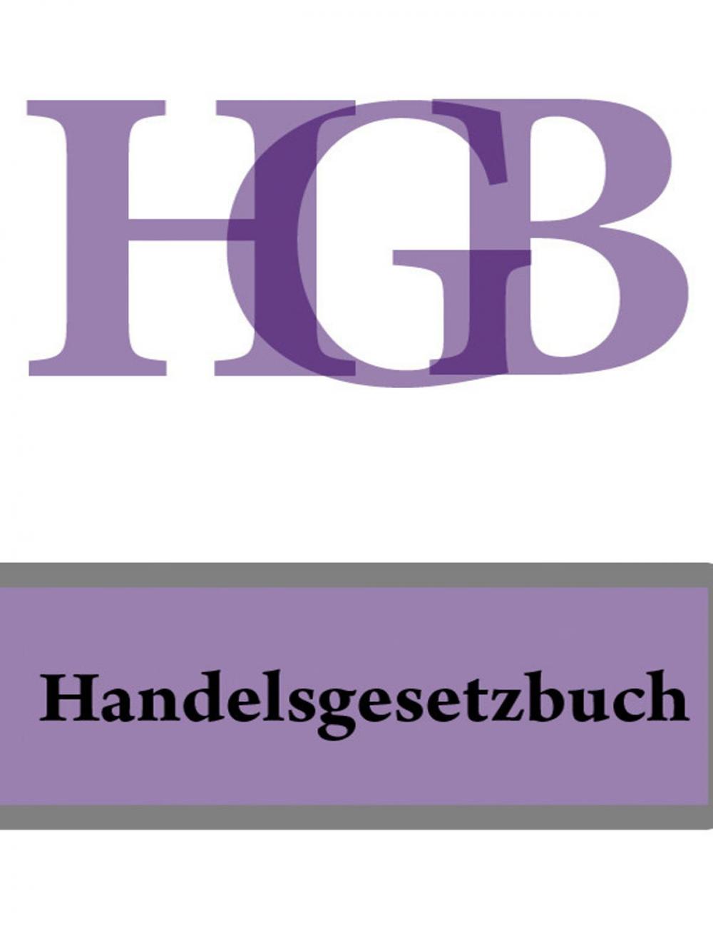Big bigCover of Handelsgesetzbuch - HGB