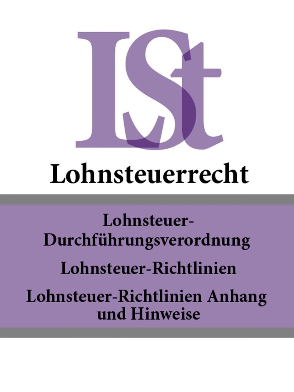 Big bigCover of Lohnsteuerrecht - LSt
