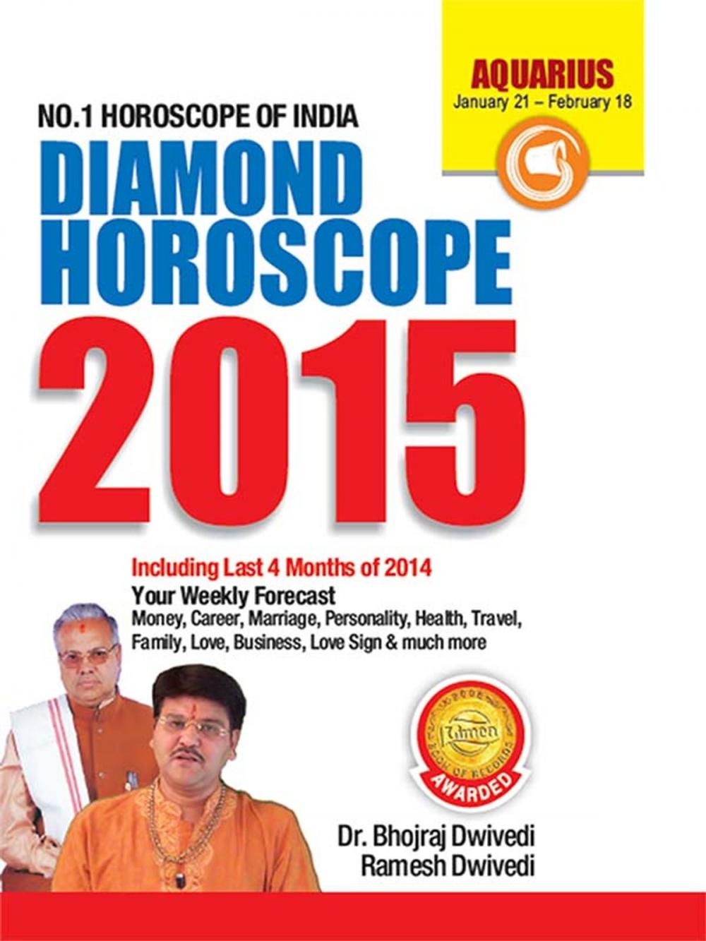 Big bigCover of Annual Horoscope Aquarius 2015