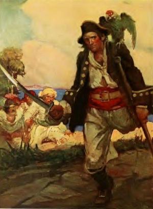 Cover of the book Treasure Island (Illustrated) by Leo Tolstoy