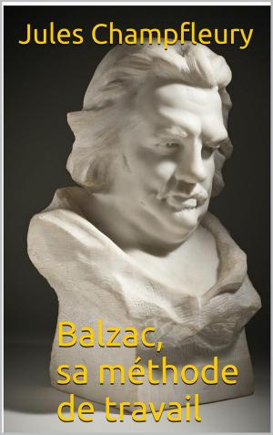 Cover of the book Balzac, sa méthode de travail by Jules Barbey d'Aurevilly