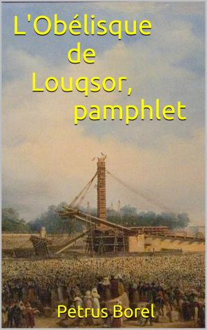 Cover of the book L'Obélisque de Louqsor, pamphlet by Maurice Joly