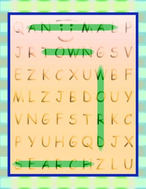 Cover of the book Aniimal Town Word Search (Aniimal Town Learning Series) by Tete Gomes