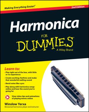 Cover of the book Harmonica For Dummies by Roger Arrick, Nancy Stevenson