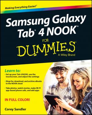 Cover of the book Samsung Galaxy Tab 4 NOOK For Dummies by Zhenya Liu