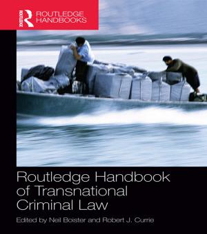 Cover of the book Routledge Handbook of Transnational Criminal Law by Anne Showstack Sassoon