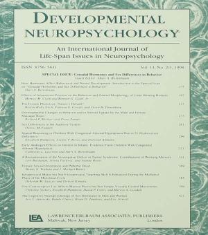 bigCover of the book Gonadal Hormones and Sex Differences in Behavior by 