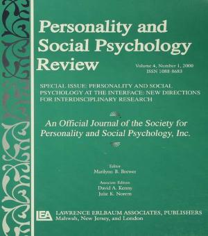Cover of the book Personality and Social Psychology at the Interface by Orin Kirshner