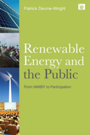 Cover of the book Renewable Energy and the Public by Ulrike Liebert, Alexander Gattig
