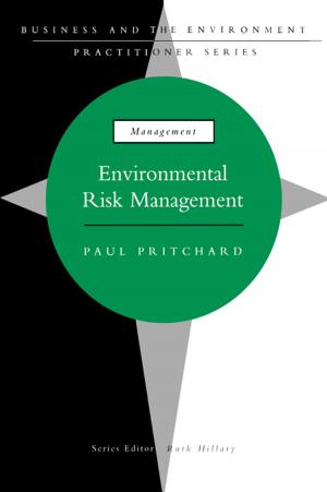 Cover of the book Environmental Risk Management by Jeffrey Scholes, Raphael Sassower