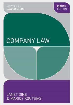 Cover of the book Company Law by Neil Thompson