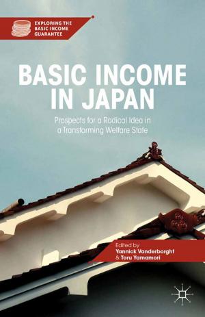 Cover of the book Basic Income in Japan by C. Román-Odio