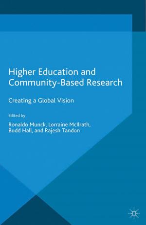 Cover of the book Higher Education and Community-Based Research by Lydia Platón Lázaro