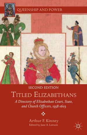 Cover of the book Titled Elizabethans by Jacoby Adeshei Carter