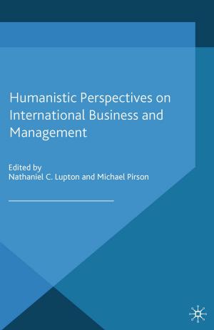 Cover of Humanistic Perspectives on International Business and Management