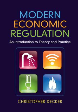 Book cover of Modern Economic Regulation