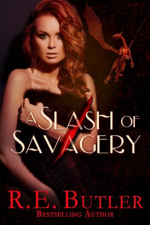 Cover of the book A Slash of Savagery (Wiccan-Were-Bear #8) by J. A. O'Donoghue