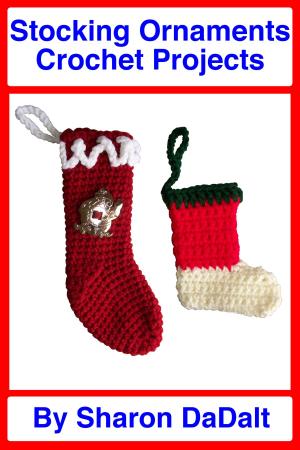 Book cover of Stocking Ornaments Crochet Projects