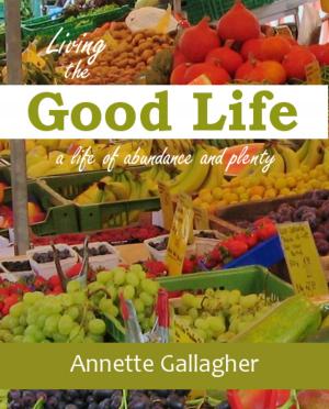 Book cover of Living the Good Life, a life of abundance and plenty