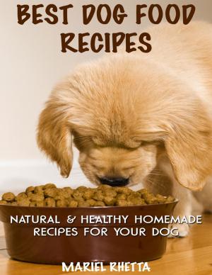 Cover of the book Best Dog Food Recipes: Natural & Healthy Homemade Recipes for Your Dog by Deborah Blumer