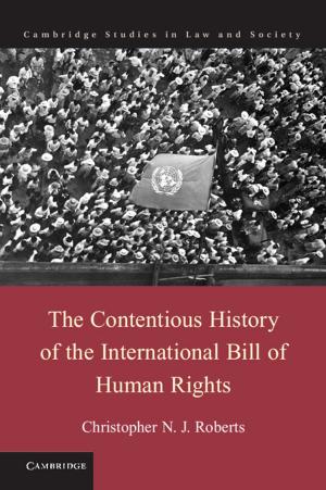 Cover of the book The Contentious History of the International Bill of Human Rights by Steven Brakman, Harry Garretsen, Charles van Marrewijk