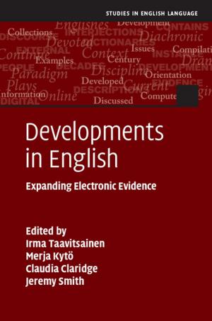 Cover of the book Developments in English by Nimrod Luz