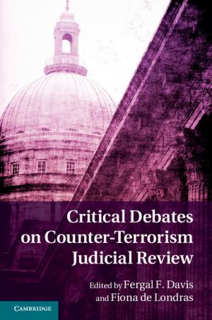 Cover of the book Critical Debates on Counter-Terrorism Judicial Review by Veljko Vujačić